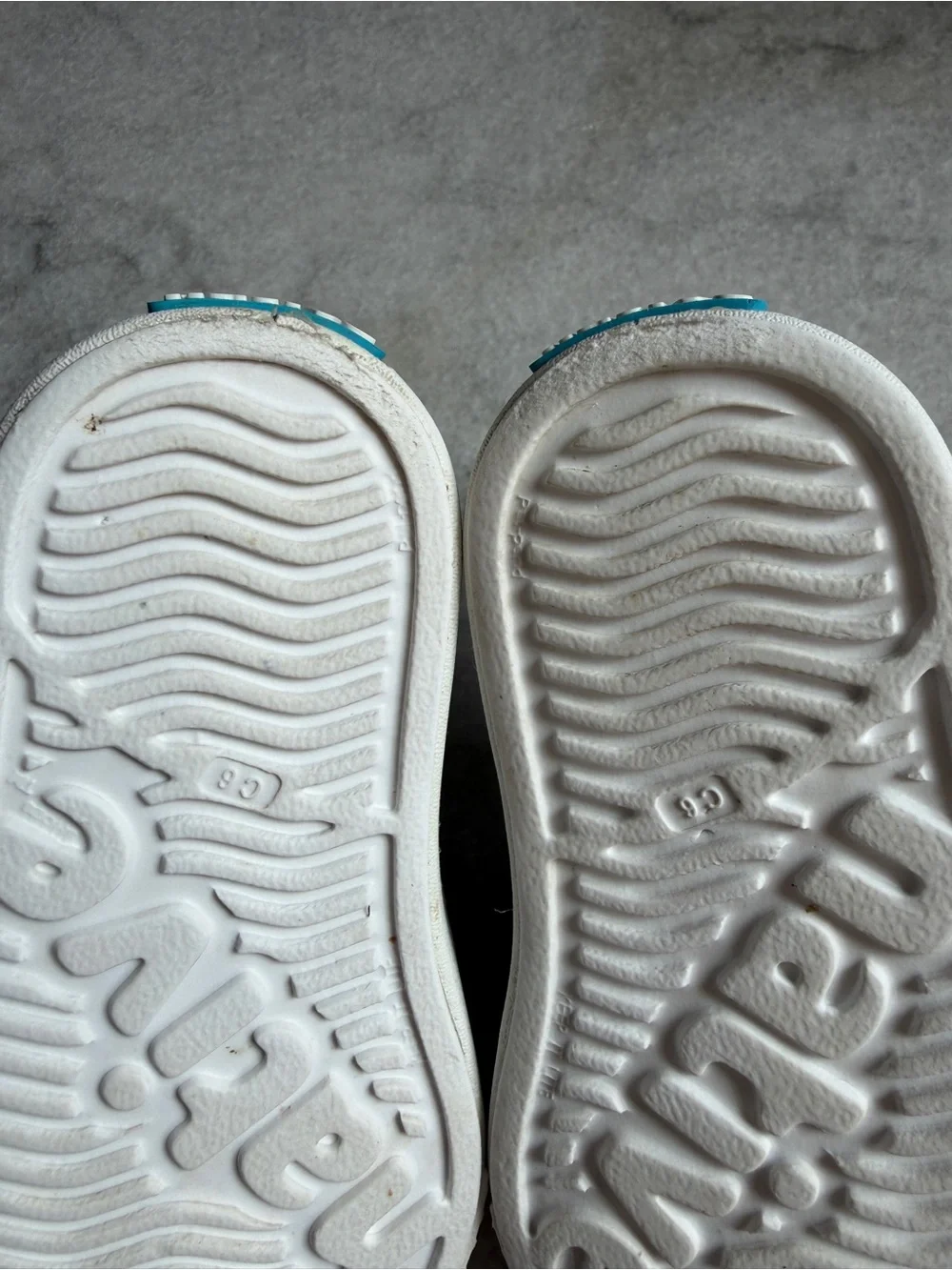 Native Shoes White Kids Slip-On Waterproof Shoes